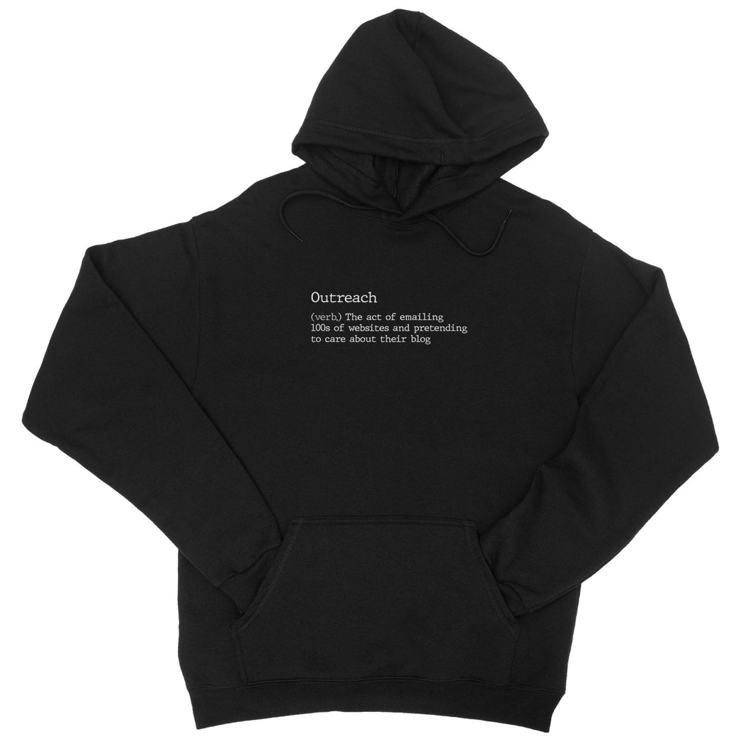 Outreach Definition College Hoodie