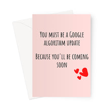 Load image into Gallery viewer, Google Update Valentine&#39;s Day Card Greeting Card
