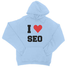 Load image into Gallery viewer, I Love SEO College Hoodie
